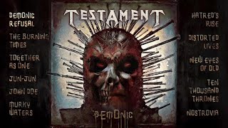 TESTAMENT  Demonic OFFICIAL FULL ALBUM STREAM [upl. by Bartholomeus592]