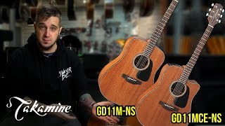 Akustična Takamine GD11MNS amp ozvučena GD11MCENS gitara [upl. by Eelam]