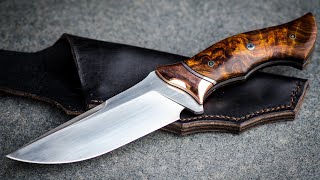 Making the COPPERHEAD Fulltang Knife [upl. by Selim707]