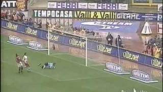 SERIE A 20002001  Roma 22 Perugia [upl. by Aderfla]