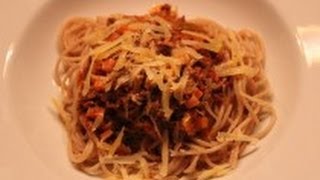 Bolognese Rezept mit Spaghetti  Der Bio Koch 145 [upl. by Ennailuj]