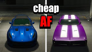 The Best Cheap Cars You Can Still Buy in GTA Online… [upl. by Martina93]