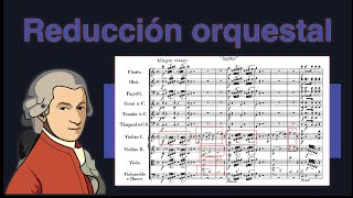 Arreglo de orquesta a Piano  Ejemplo con Mozart [upl. by Ajna]