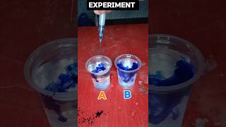 Hot water cold water experiment foryou water experiment viralshort shortsviral shorts [upl. by Shanna994]