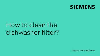 How to clean a dishwasher filter [upl. by Franci]