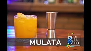 Como fazer DRINK COM CACHAÇA  MULATA [upl. by Serolod711]