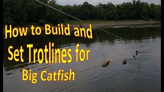 How To Trotline for Catfish [upl. by Zink]