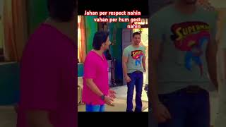 Jahan per respect nahin vahan per hum gest nahin sorts comedy video bollywood [upl. by Nnylarej]