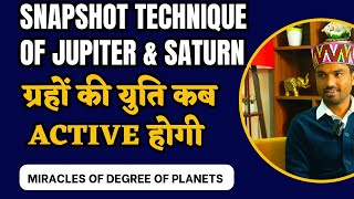 Activation of PlanetsampDegree of Your Saturnकुंडली में ग्रह और युति किस वर्ष फल देंगे [upl. by Sairacaz]