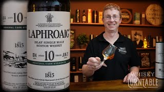 Laphroaig 10 Jahre Cask Strength Batch 14 586  Vol [upl. by Hamian830]