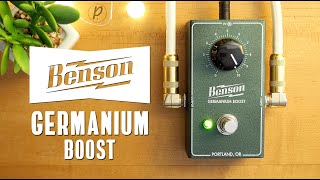 Benson Amps Germanium Boost [upl. by Imis]