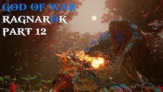 Epic battle with Nidhogg and Helping Freya God of War Ragnarok part 12 [upl. by Eityak]