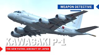 Kawasaki P1  the new maritime patrol and antisubmarine warfare aircraft of Japan [upl. by Itsirk778]