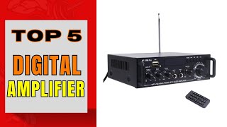 Top 5 Digital Amplifier 2024  Top 5  Best Digital Amplifier  Reviews [upl. by Elleirb595]