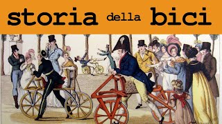 storia della bicicletta  invenzione della bici [upl. by Macknair]