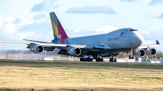 London Stansted Airport Plane spotting  Runway 22 Arrivals and Departures [upl. by Kobe]