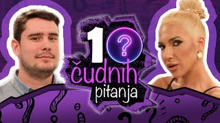 10 ČUDNIH PITANJA Jovana Jeremić  Ja sam simbol moći moj sledeći muž će imati sve S02E10 [upl. by Delbert]