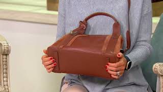 Radley London Baylis Road Suede Medium Multiway Grab Bag on QVC [upl. by Glenine737]