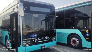 Mowasalat KarwaQatar Yutong electric bus ZK6118BEVG [upl. by Kahn]