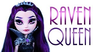 Raven Queen Doll Repaint EVER AFTER HIGH [upl. by Alejandro]