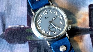 This Is A Fine WWI Inspired Watch  Vario 1918 Trench [upl. by Karissa397]