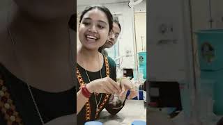 OBTAINING DO by Titration of Sodium Thiosulphate in pippet with Conc Sulphuric Acid in beaker [upl. by Nyraa]