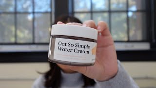 Krave Oat So Simple Water Cream Review [upl. by Normak]