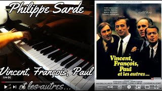 Philippe Sarde  Vincent François Paul et les autres  Piano  Partition [upl. by Evy]