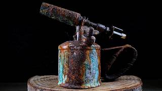 Very Old 1900s Jewelry Blowtorch  Restoration [upl. by Nraa481]