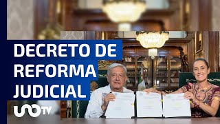 López Obrador decreta Reforma del Poder Judicial [upl. by Assirt901]