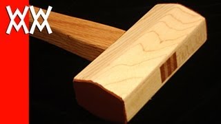 Make a wood mallet A musthave for any woodworker [upl. by Herwin]