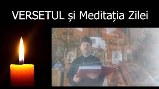 Versetul si Meditatia zilei de 24 Octombrie slujitor Dani [upl. by Jordana447]