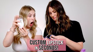 Custom Lipstick in Seconds… [upl. by Novat]