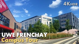 UWE Frenchay Campus tour 2023  University of the West of England Bristol  4K [upl. by Jangro411]