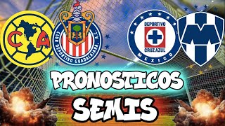 😱💣 PRONOSTICOS SEMIFINALES CLAUSURA 2024 LIGA MX  LIGUILLA Futbol Mexicano PREDICCIONES ❌ ✅ [upl. by Nnahoj]