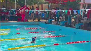 Tamilnadu state swimming competition in madurai ganishkar medley relay [upl. by Eriam]