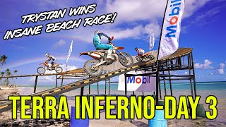 CRAZY BEACH RACE 2022 Terra Inferno Hard Enduro  Day 3 RAW Highlights terrainferno [upl. by Ahsam]