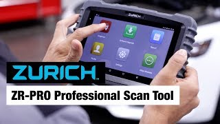 Introducing Zurich ZR PRO Professional Scan Tool [upl. by Ocsicnarf]