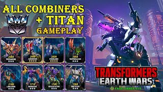 ALL DECEPTICON COMBINERSGODMASTER amp TITAN DESTROY AUTOBOTS  TRANSFORMERS [upl. by Adianez175]