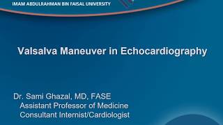 Valsalva Maneuver in Echocardiography [upl. by Elime]