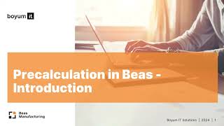 Beas Precalculation Module  Introduction [upl. by Katrine528]