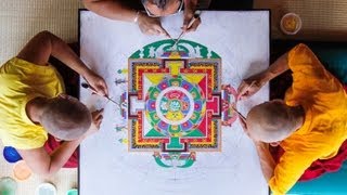 Sand Mandala Time Lapse Extended Version  Asheville NC  Urban Dharma  2012 [upl. by Zerep866]