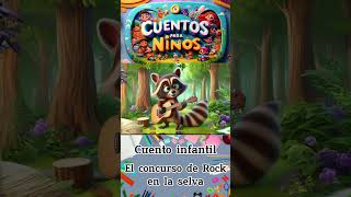 Cuento infantil  El concurso de rock en la selva cuentosparaniños historias cuentoseducativos [upl. by Antonius234]