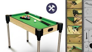 ASSEMBLY VIDEO MA8180 36” 3 IN 1 GAMES TABLE [upl. by Llehctim631]