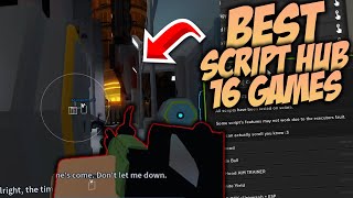 Roblox Best Script Hack Hub Pastebin Script 16 GAMES NO ADS  Solara support 04052024 [upl. by Anitsuga192]