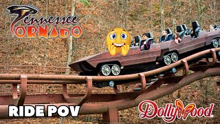 Tennessee Tornado at Dollywood POV [upl. by Mcdougall]