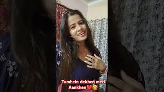 Tumhein dekhen meri Aankhen💔🥰 90s nofilter trending bollywood trending hindisong shorts [upl. by Joellyn]