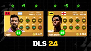 DLS 24  NEW PLAYERS RATING UPDATED V111 ⬆️🔥 [upl. by Stace750]