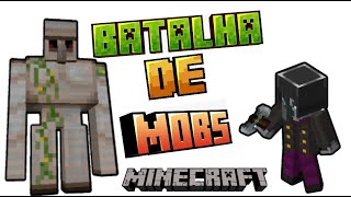 BATALHA DE MOBS 100 Vindicadores VS 30 Iron Golens [upl. by Eenoj]