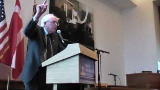 Bernie Sanders welcomes Danish Ambassador to US Friis Arne Petersen at SMC Part 13 [upl. by Gordon854]